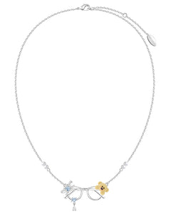 13DE MARZO Framed Bear Necklace