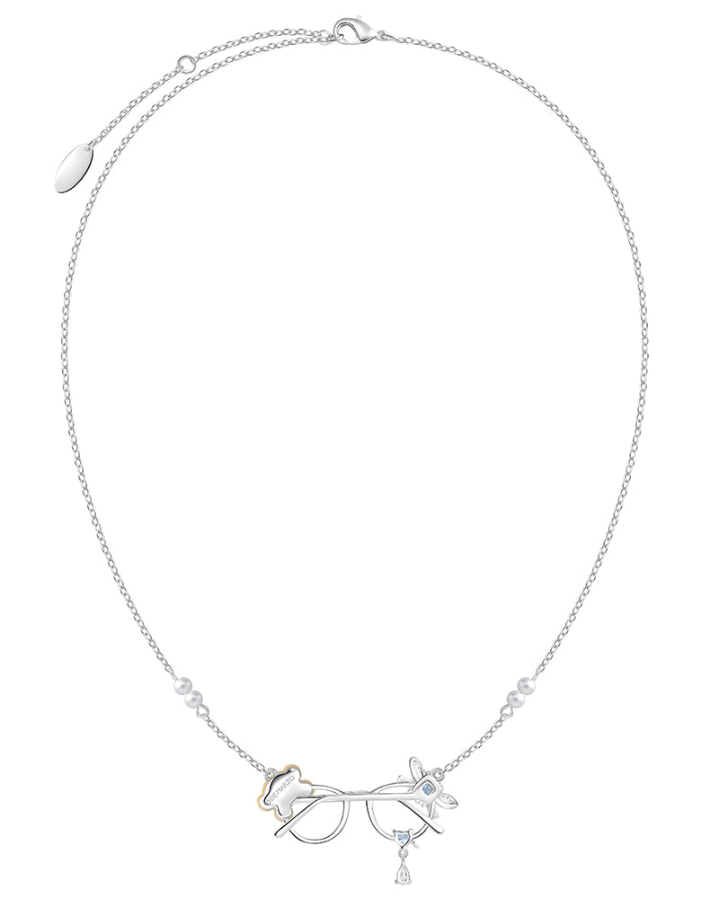 13DE MARZO Framed Bear Necklace