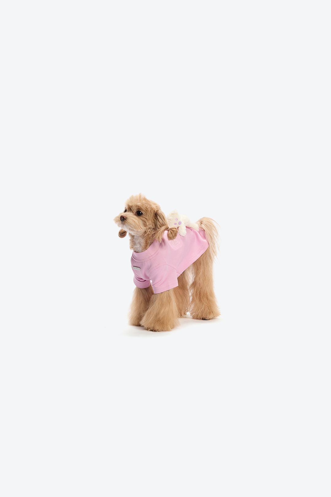 13DE MARZO Marzo Bear Pet Tee Pink
