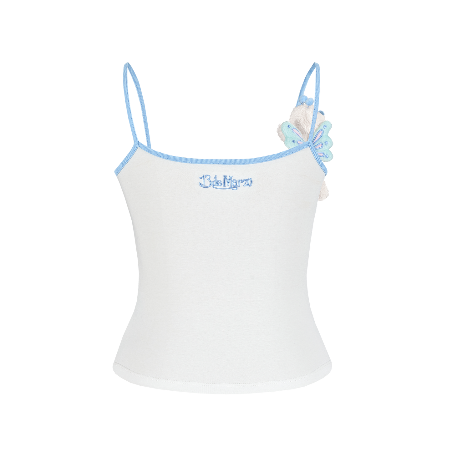 13DE MARZO Butterfly Bear Print Camisole - 13DE MARZO