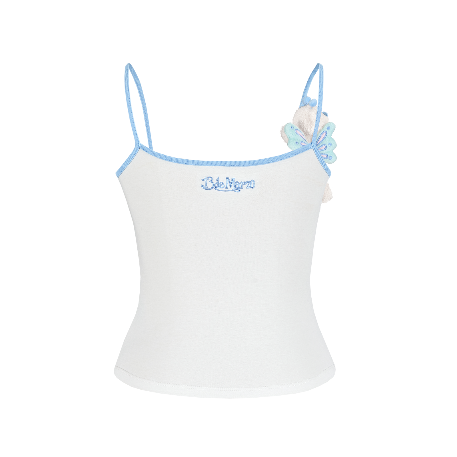 13DE MARZO Butterfly Bear Print Camisole - 13DE MARZO