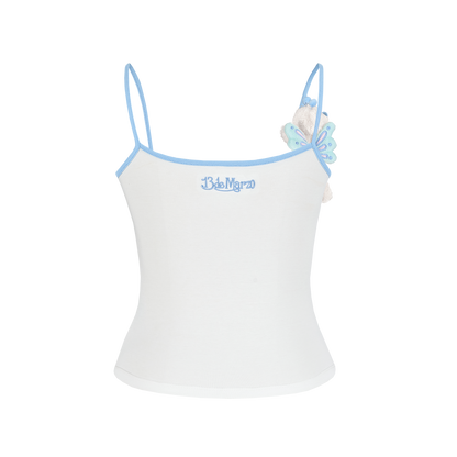 13DE MARZO Butterfly Bear Print Camisole - 13DE MARZO