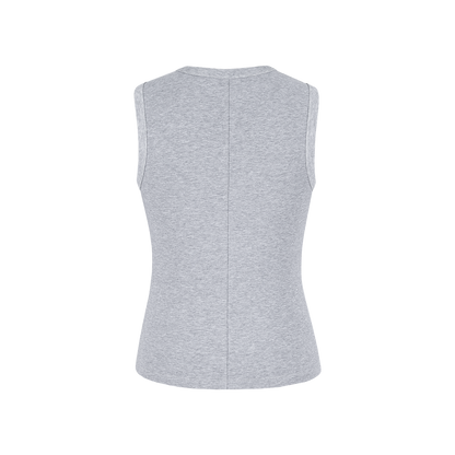 13DE MARZO Bear Base Vest Grey