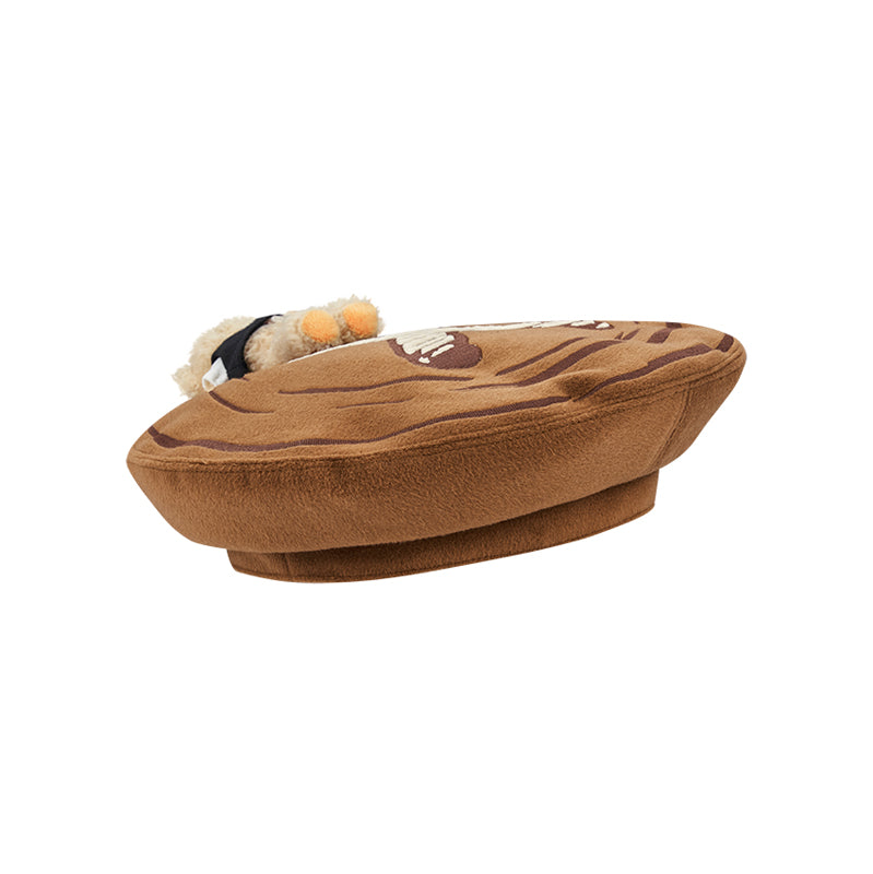 13DE MARZO Tailor Bear Button Beret - 13DE MARZO