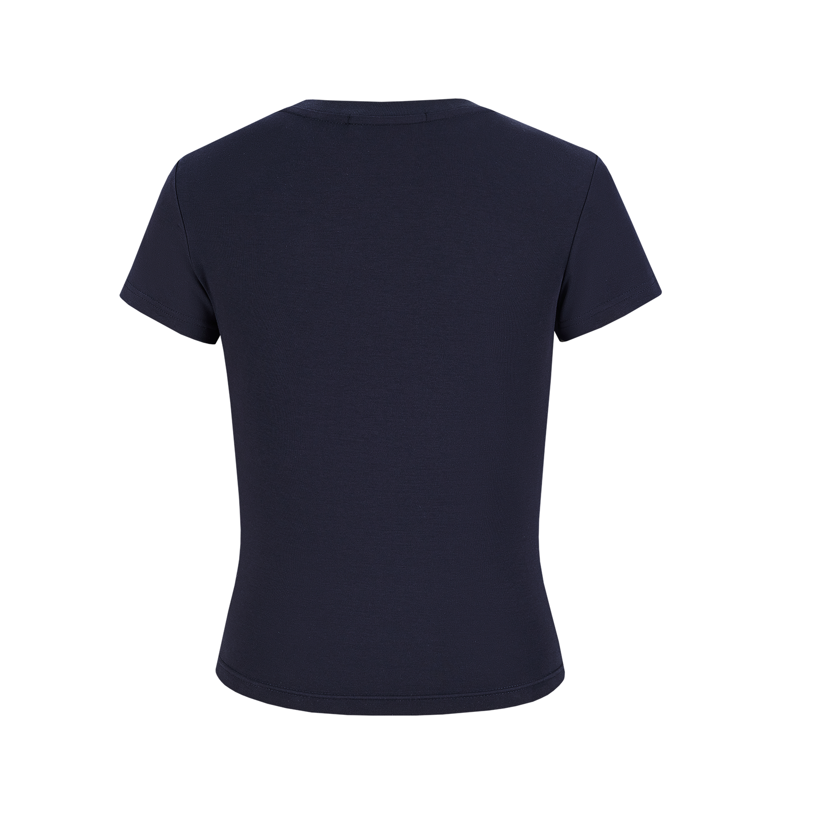 13DE MARZO Mini Logo Tight Tee Navy Blue - 13DE MARZO