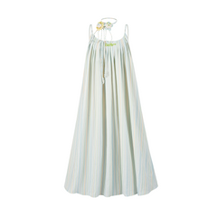 13DE MARZO Floral Bear Slip Dress