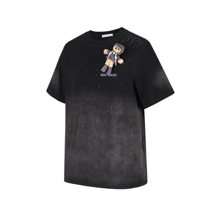13DE MARZO Rainy Day T-shirt Black