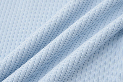 13DE MARZO Faux Gem Vest Blue