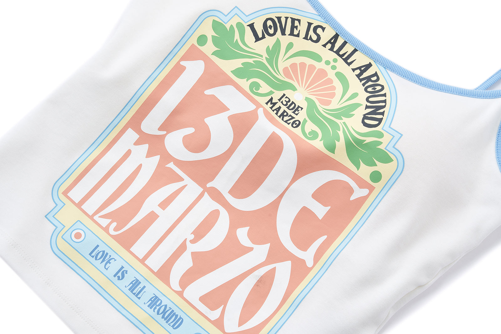 13DE MARZO Butterfly Bear Print Camisole - 13DE MARZO