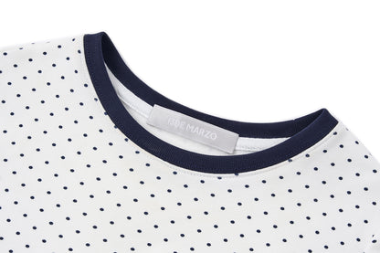 13DE MARZO Sailor Bear Polka Dot  T-Shirt - 13DE MARZO