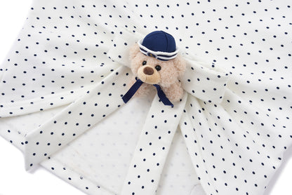 13DE MARZO Sailor Bear Polka Dot  T-Shirt - 13DE MARZO