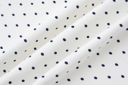 13DE MARZO Sailor Bear Polka Dot  T-Shirt - 13DE MARZO