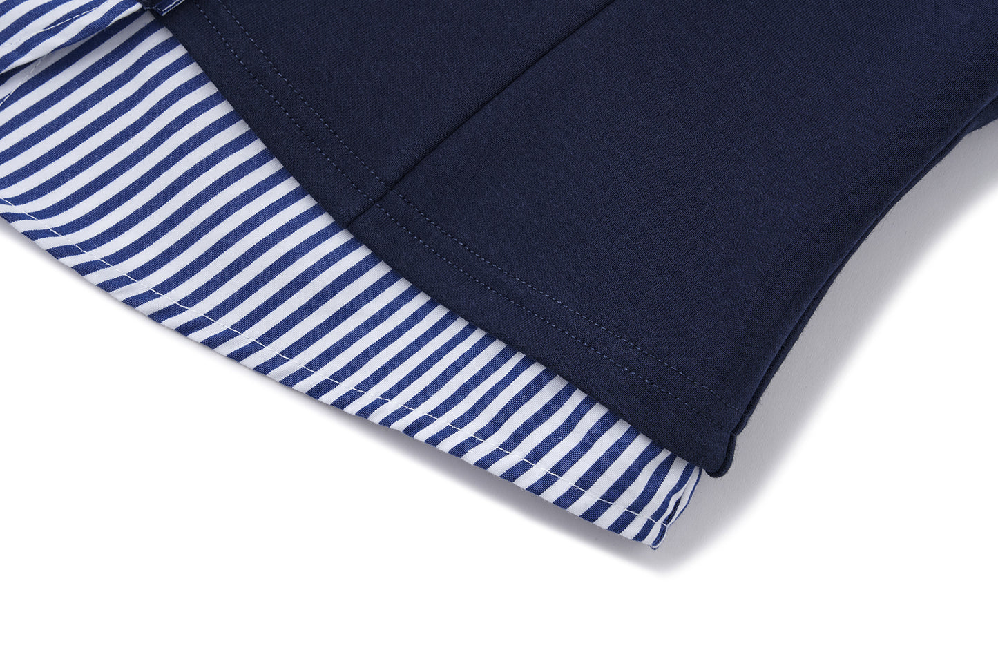 13DE MARZO Lines Bear Tight Shirt Nazy Blue