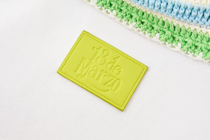 13DE MARZO Crochet Bear T-Shirt - 13DE MARZO