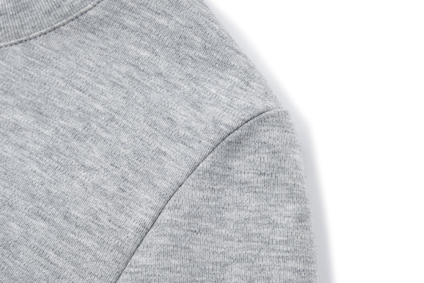 13DE MARZO Mini Logo Tight Tee Grey - 13DE MARZO