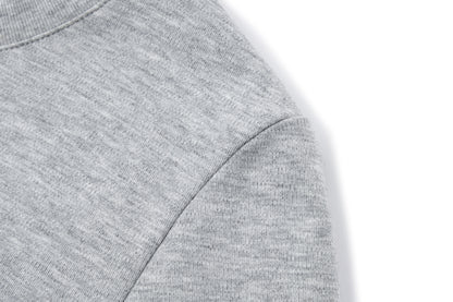 13DE MARZO Mini Logo Tight Tee Grey - 13DE MARZO