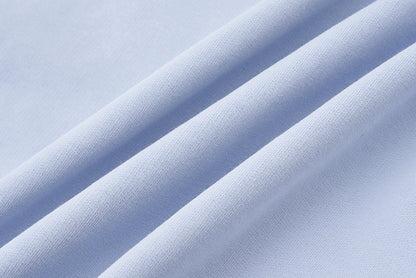 13DE MARZO Tapered Waist Bear Zip Hoodie Blue