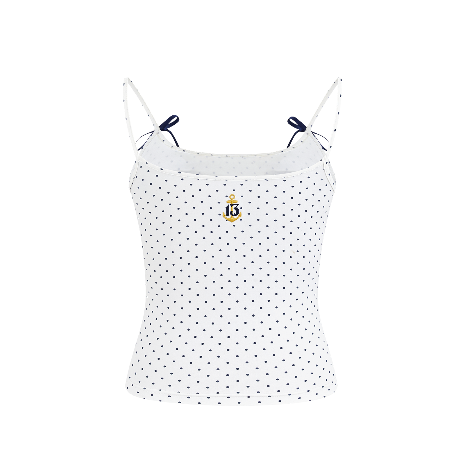 13DE MARZO Sailor Bear Polka Dot Camisole - 13DE MARZO