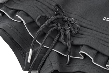 13DE MARZO Two-piece Style Hoodie Skort