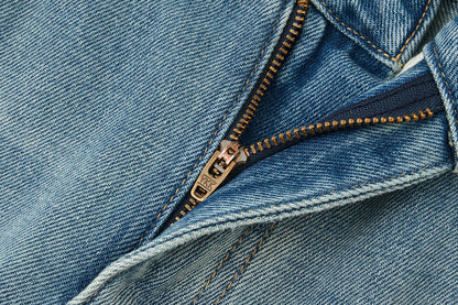 13DE MARZO Luminous Bear Star Jeans Blue