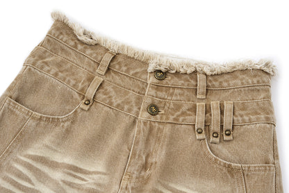 13DE MARZO Marzo Valley Casual Jeans Khaki