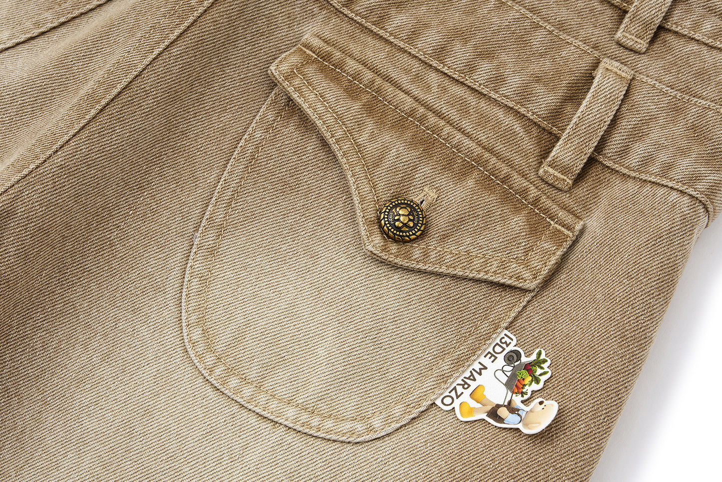 13DE MARZO Marzo Valley Casual Jeans Khaki