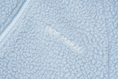 13DE MARZO Marzo Valley Fleece Print Jacket Blue