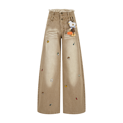 13DE MARZO Marzo Valley Casual Jeans Khaki