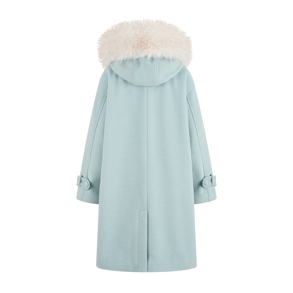 13DE MARZO Star Button Collar Coat Blue - 13DE MARZO