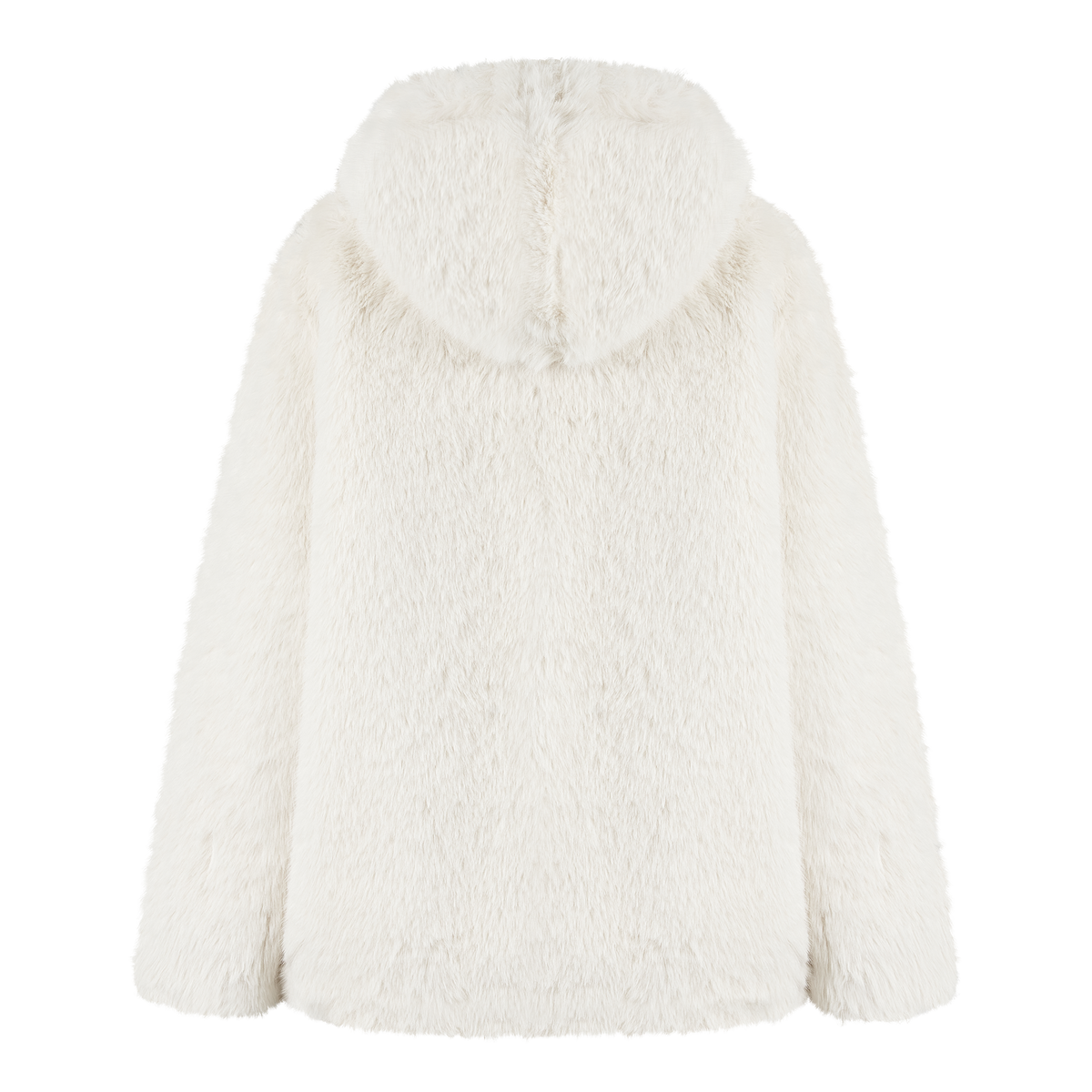 13DE MARZO Luminous Bear Furry Coat White - 13DE MARZO