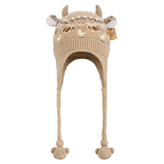 13DE MARZO Marzo Valley Horn Knit Beanie