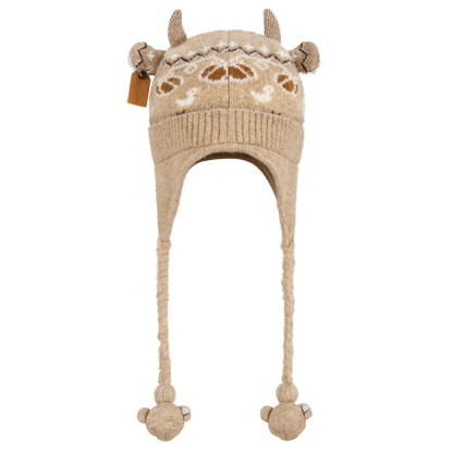 13DE MARZO Marzo Valley Horn Knit Beanie