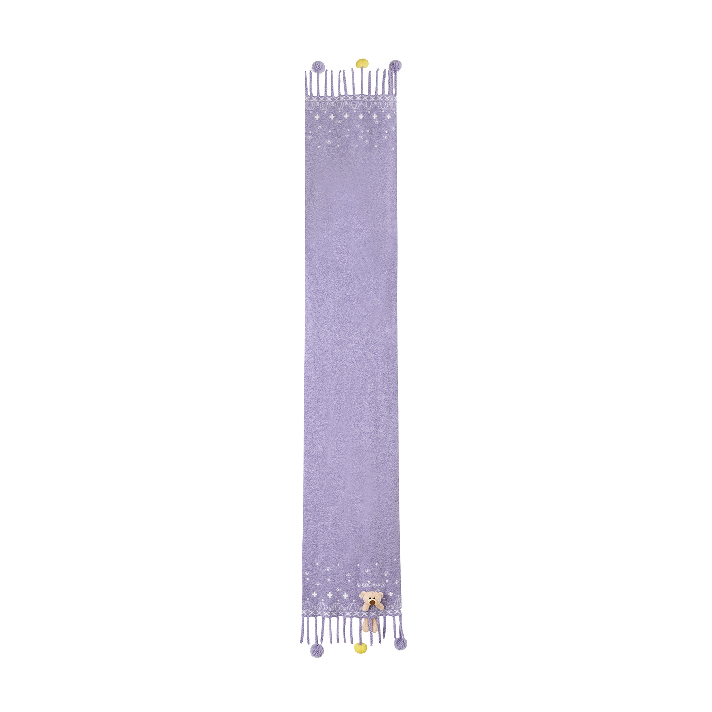 13DE MARZO Marzo Valley Pumpkin Scarf Purple