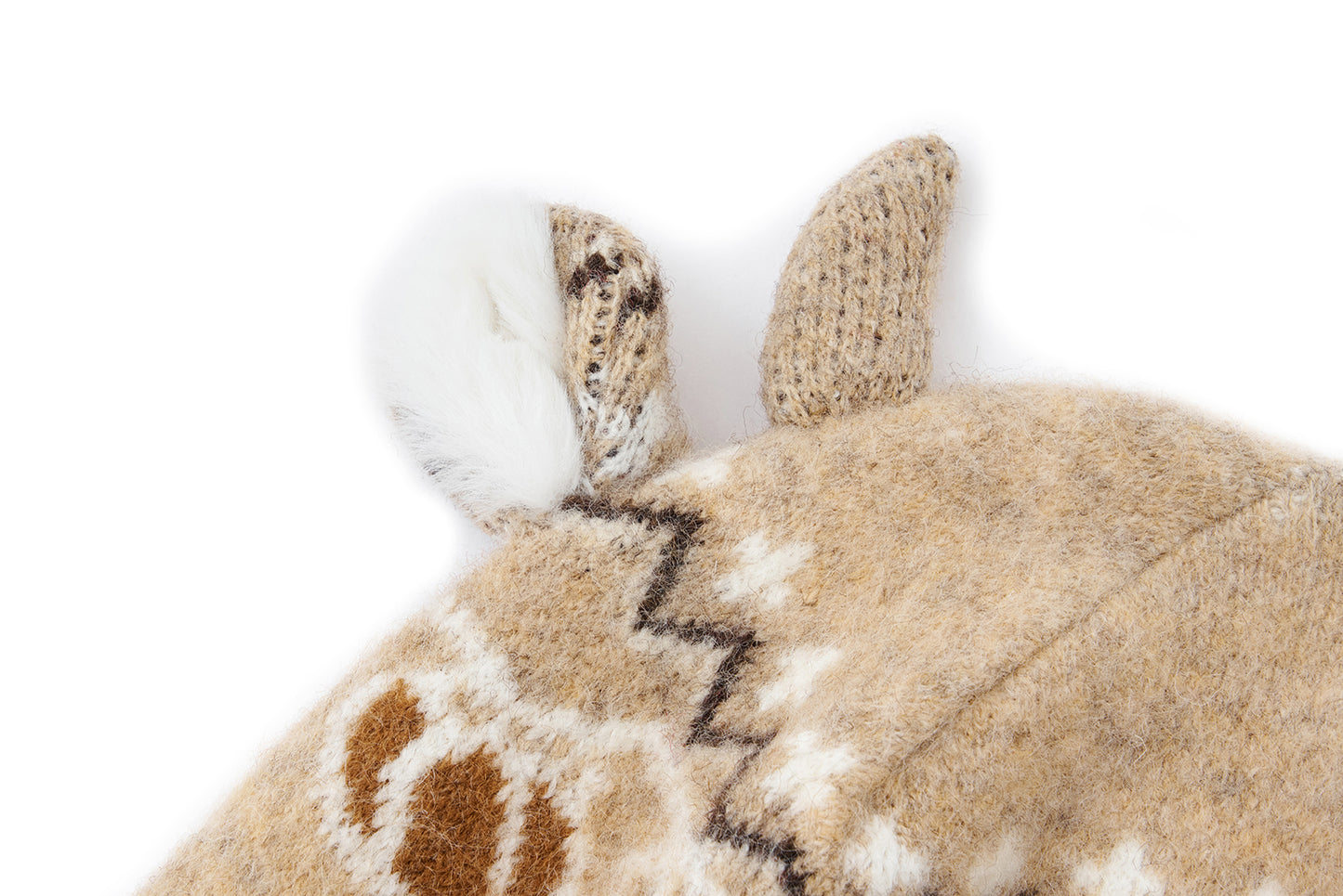13DE MARZO Marzo Valley Horn Knit Beanie