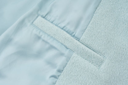 13DE MARZO Star Button Collar Coat Blue - 13DE MARZO