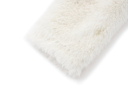 13DE MARZO Luminous Bear Furry Coat White - 13DE MARZO