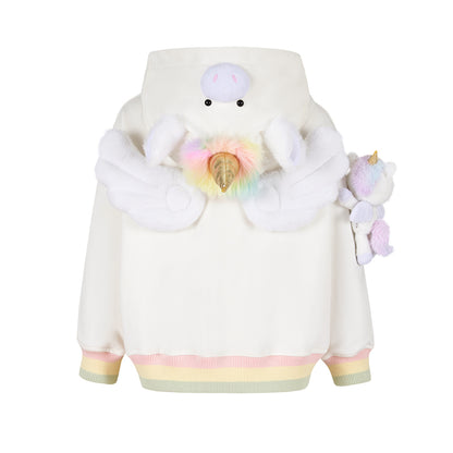 13DE MARZO Unicorn BabyBear Hoodie - 13DE MARZO
