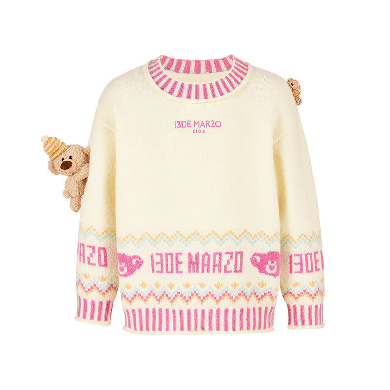 13DE MARZO BabyBear Fair Isle Knit Sweater - 13DE MARZO
