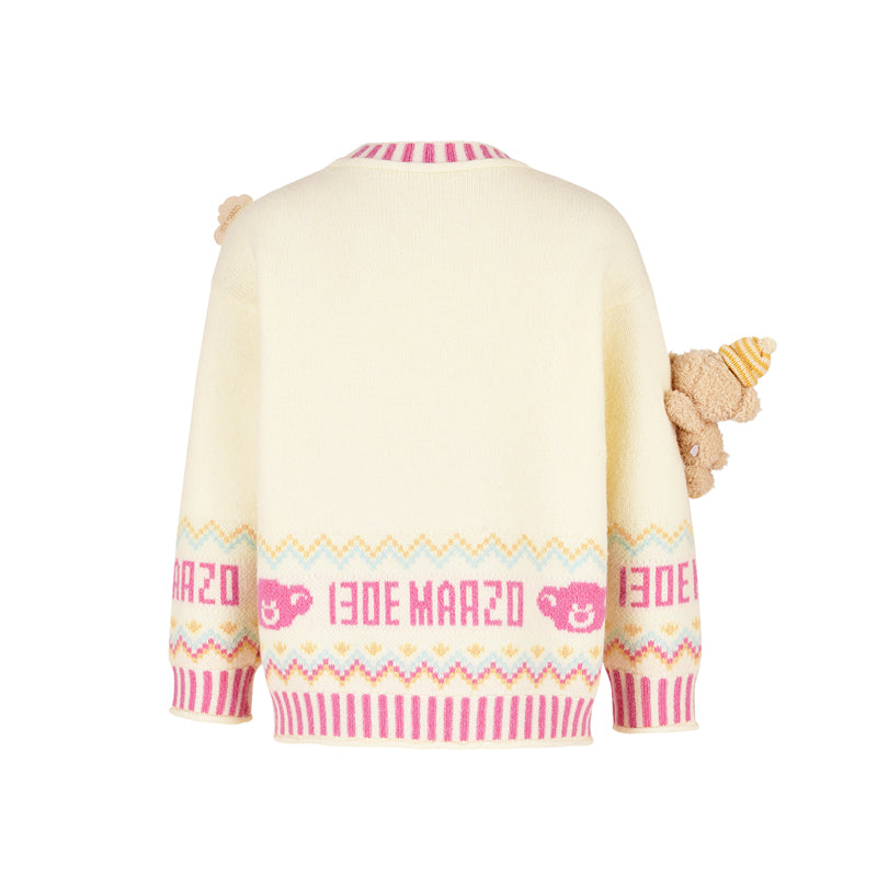 13DE MARZO BabyBear Fair Isle Knit Sweater - 13DE MARZO