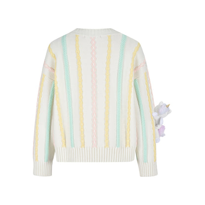 13DE MARZO Unicorn Bear Sweater - 13DE MARZO