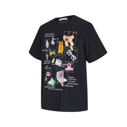 13DE MARZO Clue Version T-Shirt Black