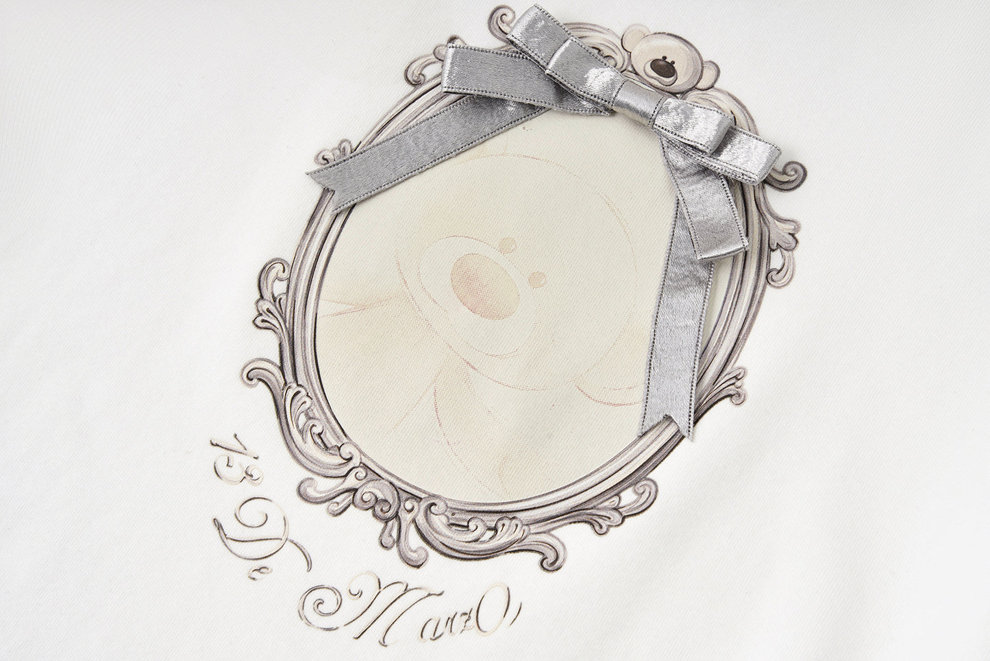13DE MARZO Bear Magic Mirror Top White - 13DE MARZO