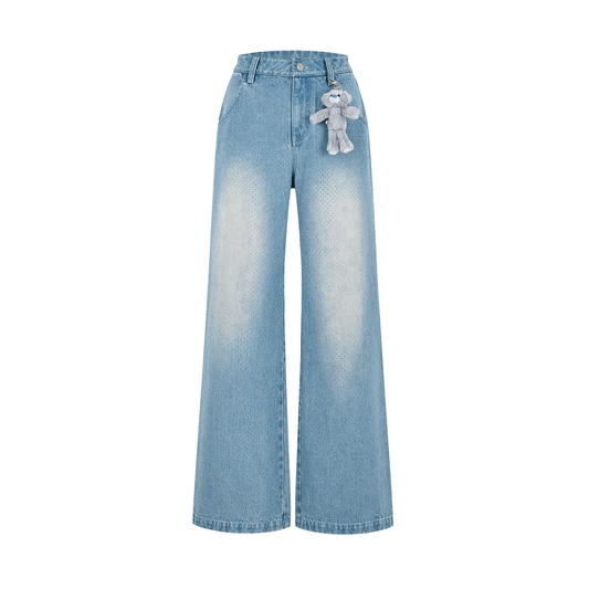 13DE MARZO Sparkle Rhinestone Jeans