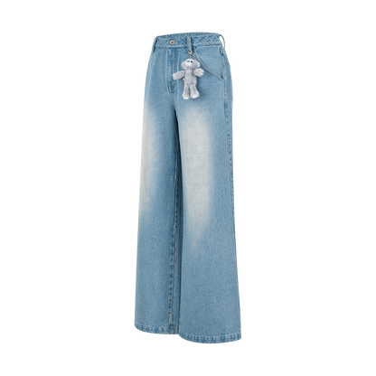 13DE MARZO Sparkle Rhinestone Jeans