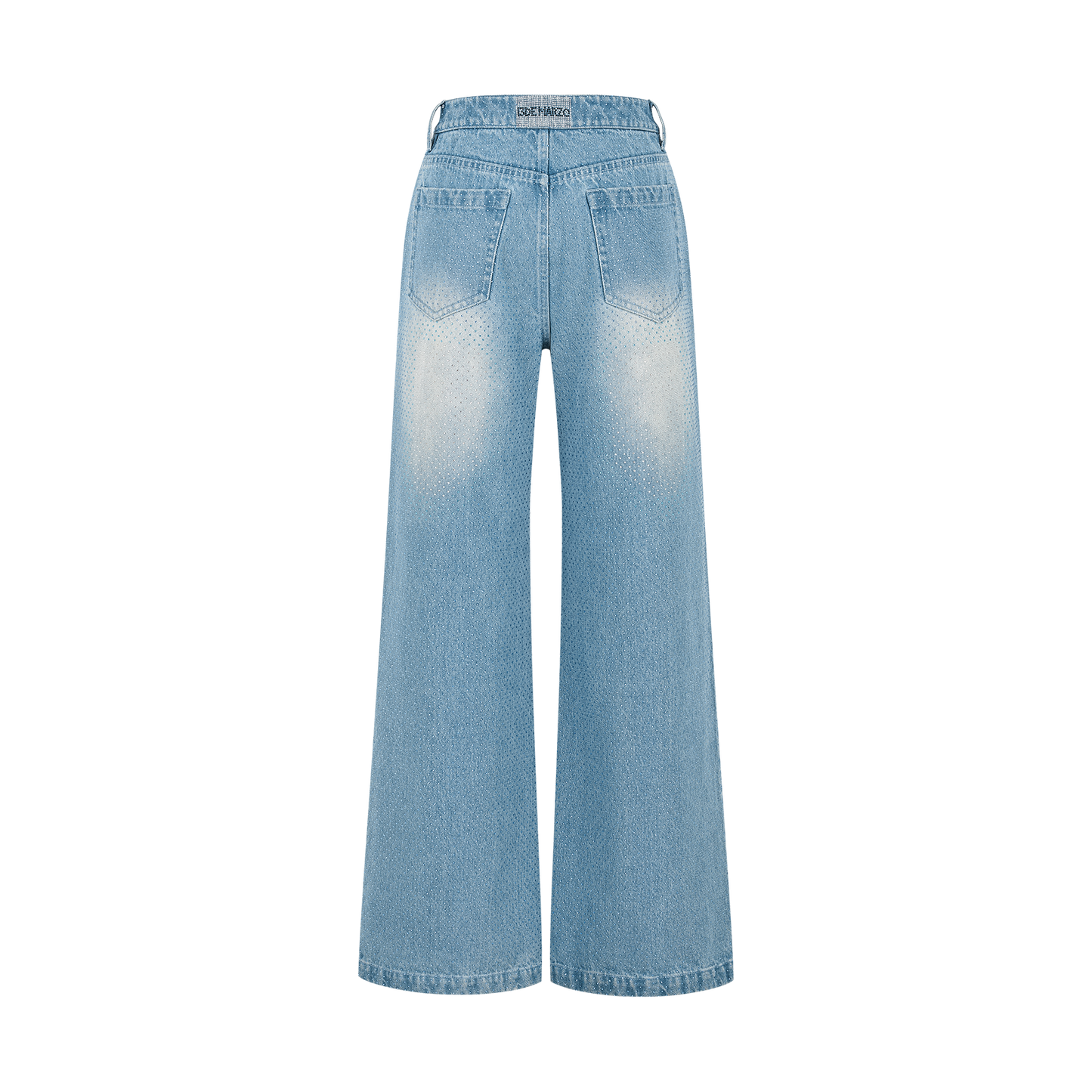 13DE MARZO Sparkle Rhinestone Jeans