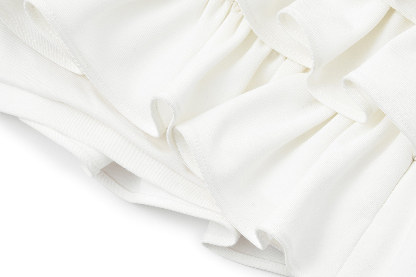 13DE MARZO Layered Tulle Skirt White - 13DE MARZO