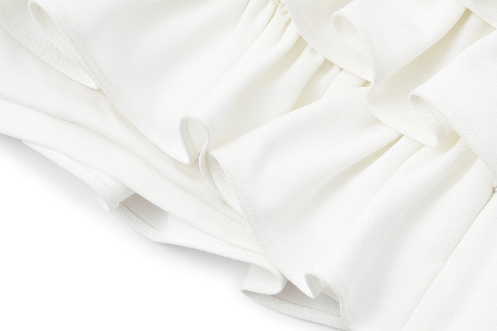 13DE MARZO Layered Tulle Skirt White - 13DE MARZO