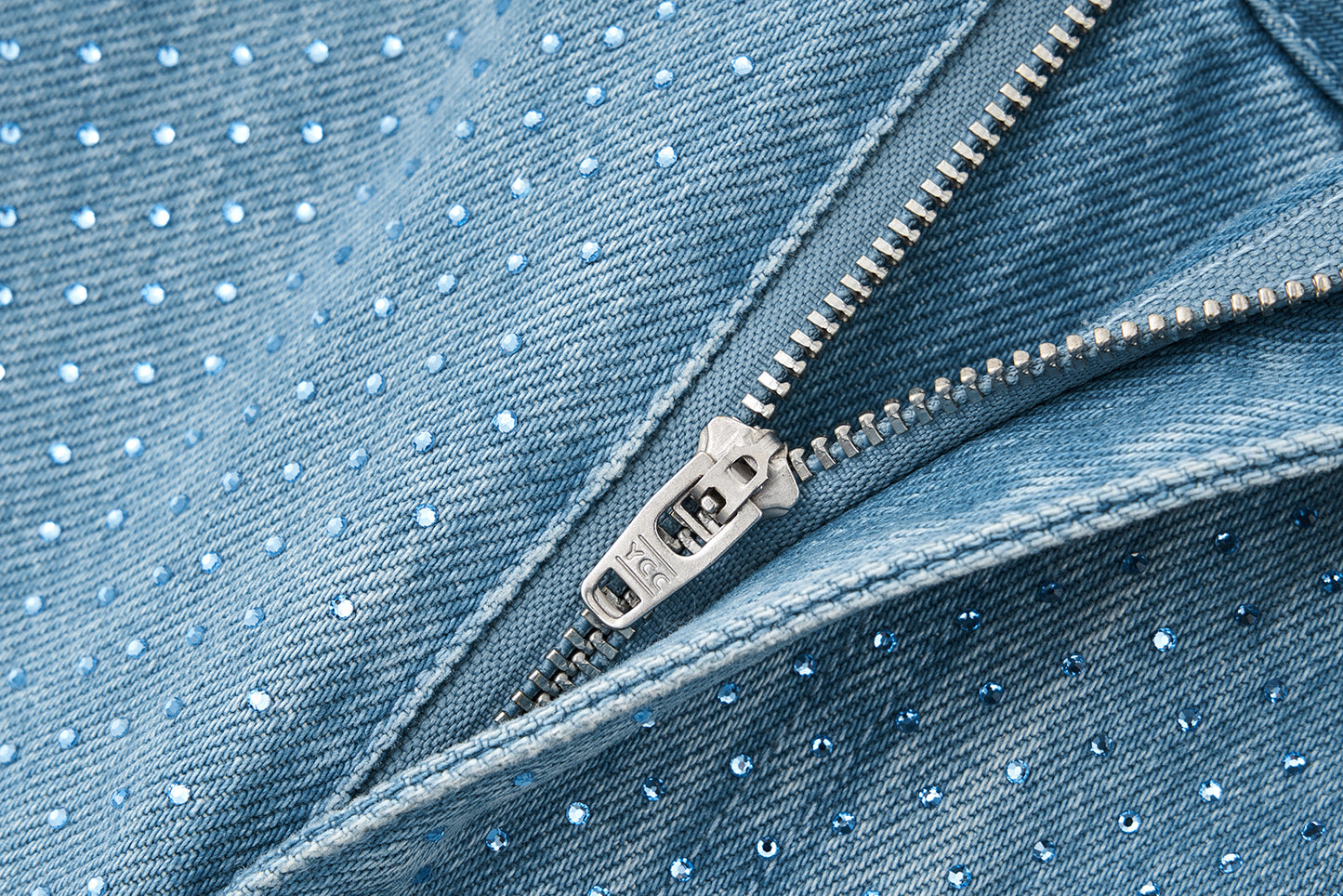 13DE MARZO Sparkle Rhinestone Jeans