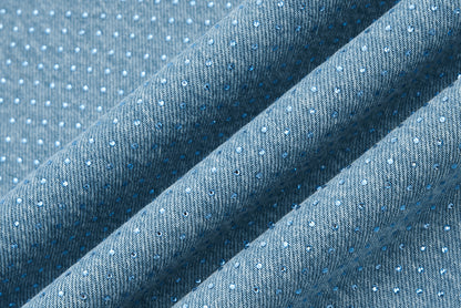13DE MARZO Sparkle Rhinestone Jeans