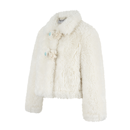 13DE MARZO Luminous Bear Coat White - 13DE MARZO